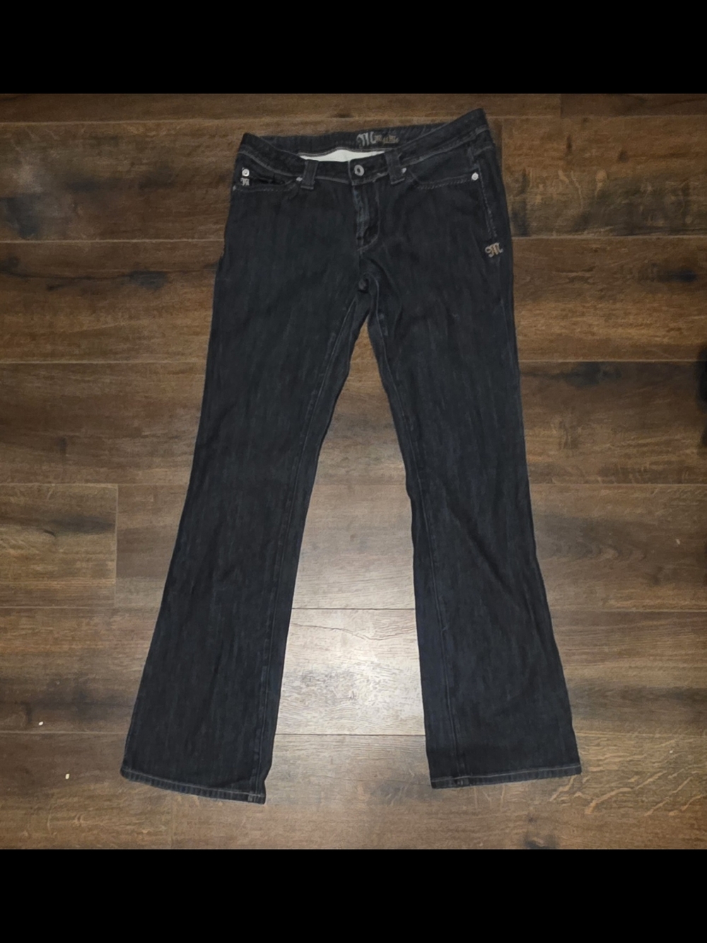 Miss Me Women's Dark Blue Boot Cut Jeans 30 - Picture 3 of 5